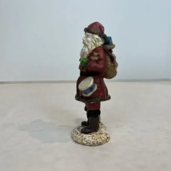 Novelino Pewter Gift Lot of 3 Christmas Church Santa Tree Figure Holiday 2.5" - Picture 15 of 16